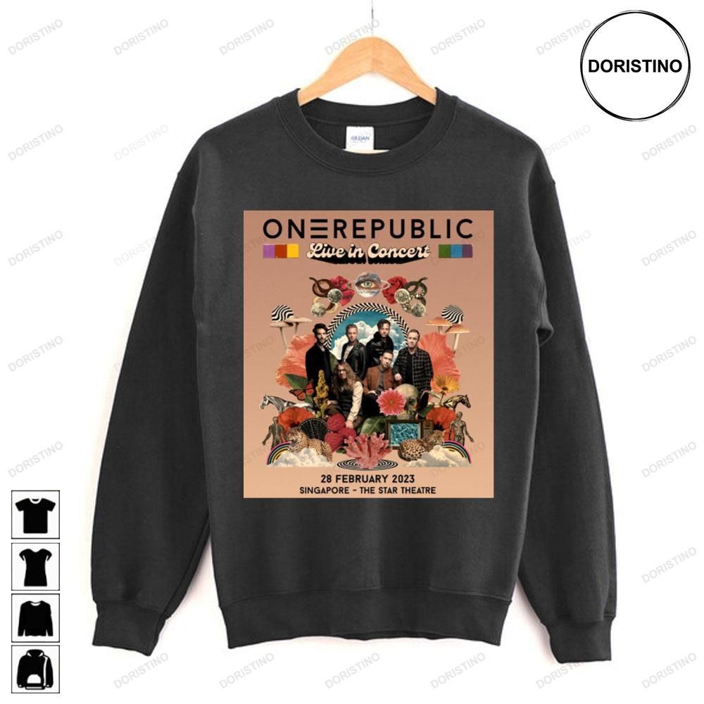 Live In Concert Onerepublic Singapore The Star Theatre Limited Edition T-shirts